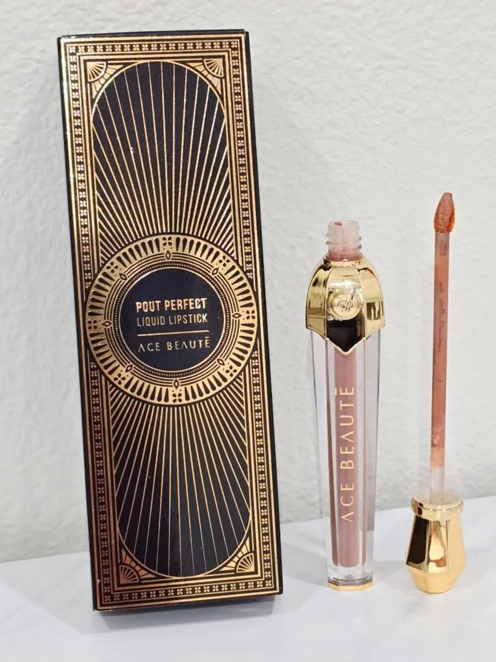 Ace Beauté ✦ Pout Perfect Liquid Lipstick ✦ Manifest Velvet Matte Long‑Wear NWT